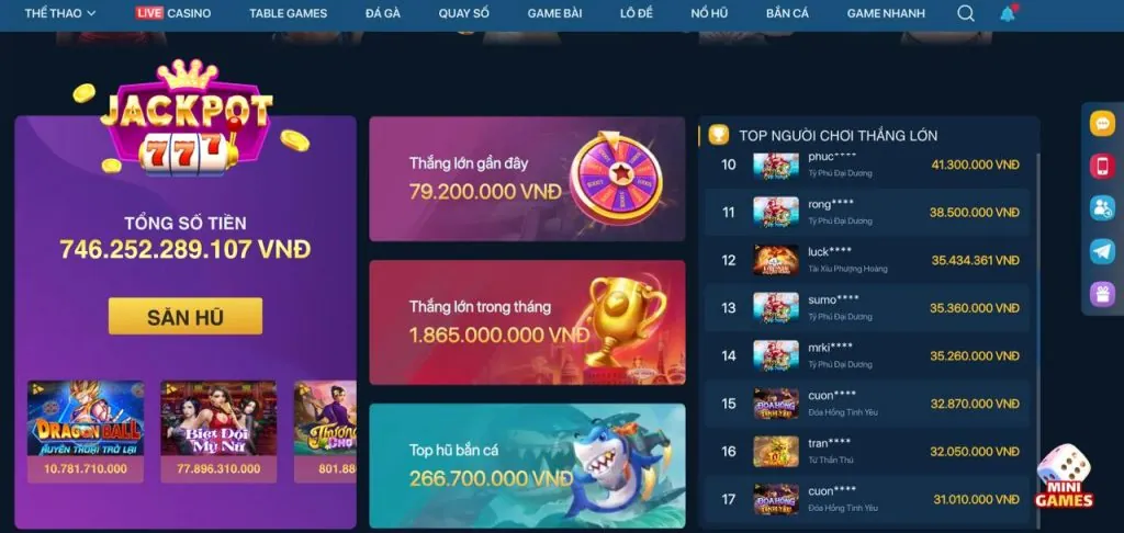 Game Vua Bắn Cá tại bet168 casino